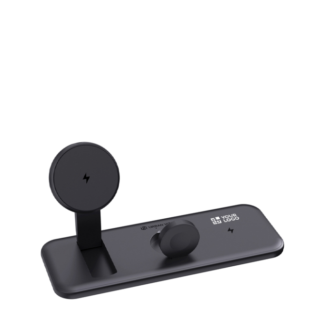 3-in-1-Magnetladegerät mit kabelloser Ladefunktion, 15 W