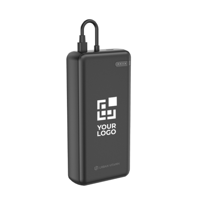 Ökologische Powerbank für 2 Geräte mit Ladeanzeige, 20 W