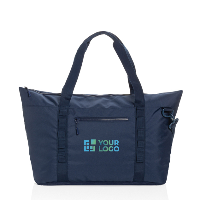 XL-Kühltasche aus RPET mit 2 Griffen und Schultergurt, 30 L
