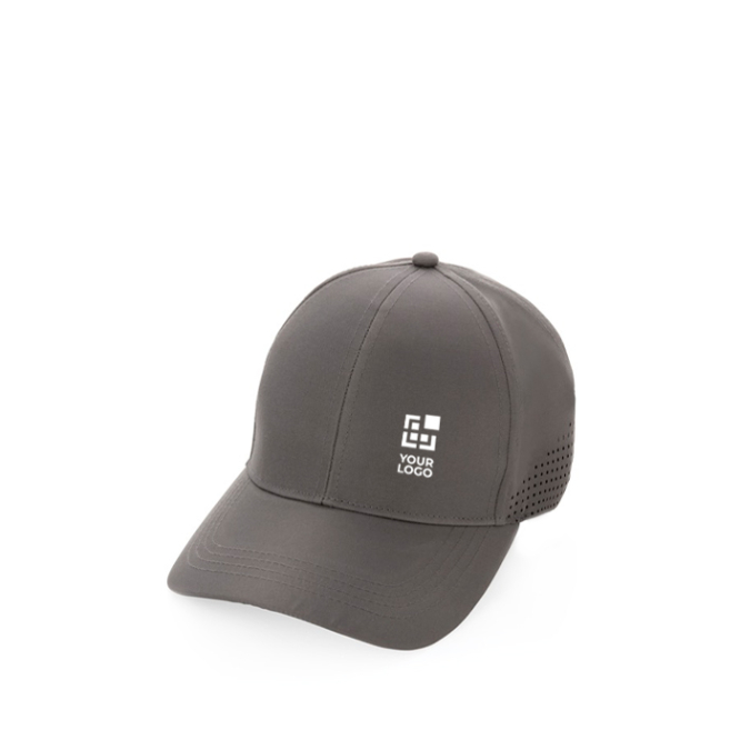 6-Panel-Sportcap aus RPET mit Schnallenverschluss