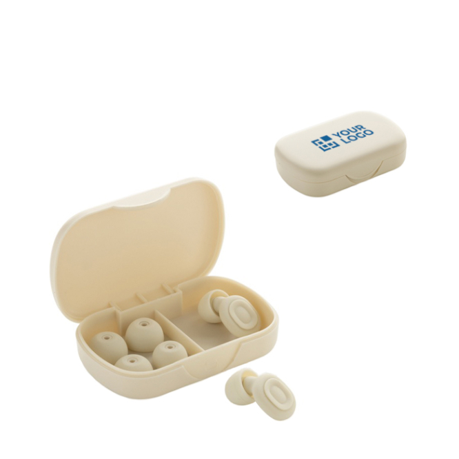 Ohrenstöpsel aus recyceltem Silikon mit Geräuschreduzierung 36 dB