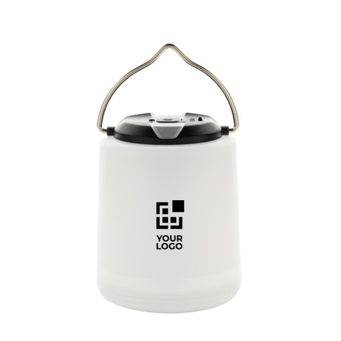 Tragbare Lampe, umweltfreundlicher Kunststoff mit drei LED-Lichtmodi