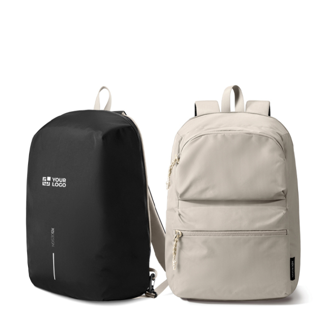 Diebstahlsicherer Rucksack mit wandelbarem Reißverschluss 22 L 16