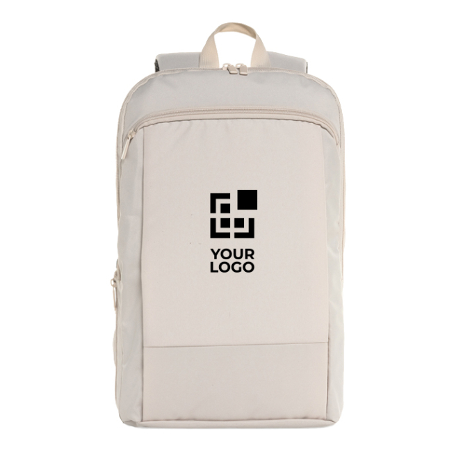 Ultraschlanker Rucksack aus RPET mit erweiterbarem Design 15,6