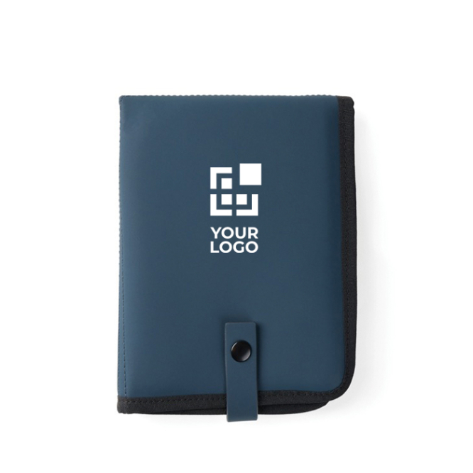 Faltbares Kissen aus recyceltem Material mit Druckverschluss