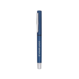 Rollerball-Stift Mit Gold-Clip & Saphir – Elegantes Schreibgerät In Schwarz
