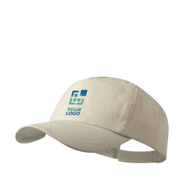 Shield Cap aus Baumwolltwill