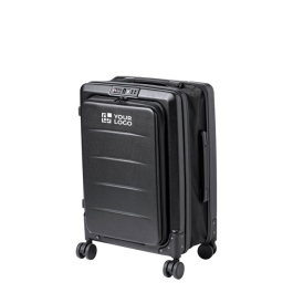 REDOLZ Essentials 14 Trolley Coffee Grey Metallic - Valigia Rigida 4 Ruote