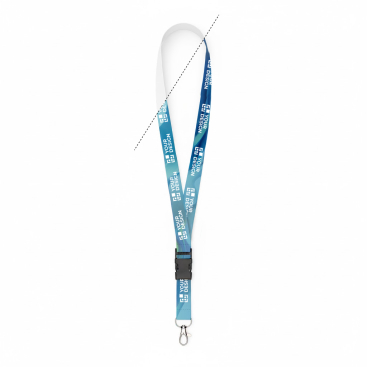Polyester-Lanyard mit abnehmbarer Schnalle zum Sublimieren