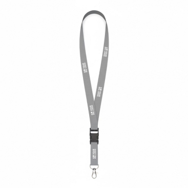 Individuell gefertigtes Polyester Lanyard mit abnehmbarer Schnalle