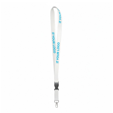 Abnehmbares individuell gefertigtes Lanyard aus Bambus mit Karabiner