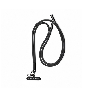 Verstellbares Lanyard für Mobilgeräte mit Typ-C-Ladekabel