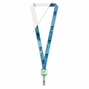 Polyester-Kartenlanyard zum Sublimieren