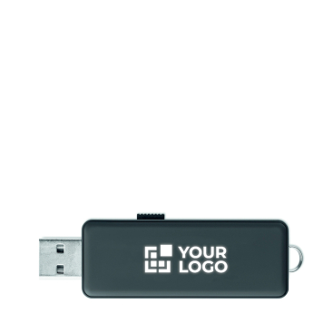 USB Stick mit leuchtender Personalisierungsfläche