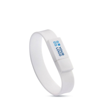 Personalisierbarer kompakte USB Silikon Armband