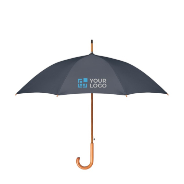 Automatischer Regenschirm aus RPET mit Logo bedrucken, Ø 107