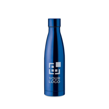 Bedruckte Thermosflasche aus Edelstahl mit Logo, 500 ml