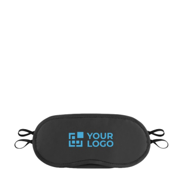 Reisemaske zum Schlafen auf Reisen mit Logo bedrucken lassen