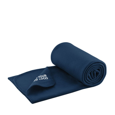 Günstige Kuscheldecke aus Fleece als Winter Merchandising, 180 g/m²