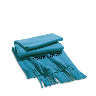 Winterschal aus Fleece in verschiedenen Farben