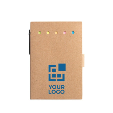 Post It Notizblock mit bedruckbarem Cover aus Karton