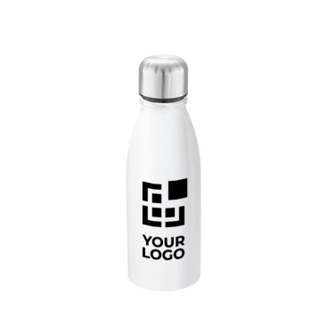 Trinkflasche mit glänzendem Finish als Werbegeschenk, 500 ml