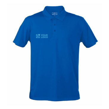 Atmungsaktives Funktions-Poloshirt aus Polyester, 180 g/m², MKT
