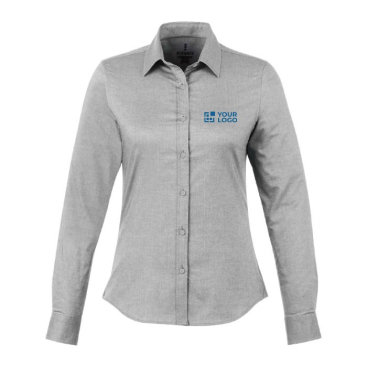 Oxford Bluse für Damen aus Baumwolle, 142 g/m², Elevate Life