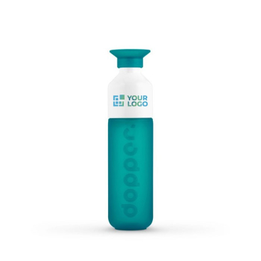 Wiederverwendbare Dopper-Flasche bedrucken Ansicht mit Druckbereich