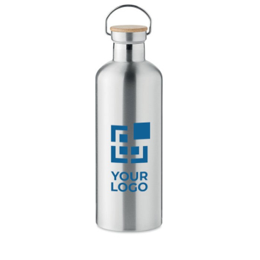 Isolierflasche aus Edelstahl mit Henkel 1,5 L