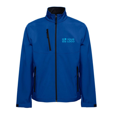 Wasserdichte Jacke 280 g/m2 Ansicht mit Druckbereich