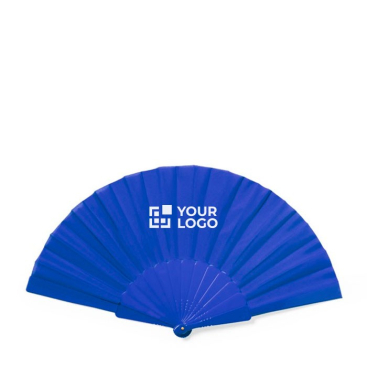 Handfächer aus 210T-RPET-Polyester in verschiedenen Farben