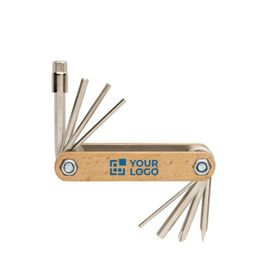 Multifunktionszange aus Holz mit 8 integrierten Funktionen