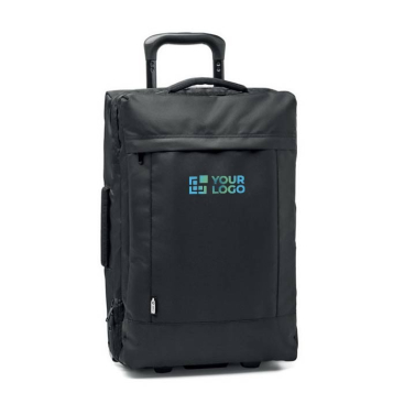 Trolley aus RPET 600D mit stabilem Boden und zwei Fächern