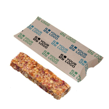 Müsliriegel mit Preiselbeeren in bedruckbarer Papierbox, 30 g