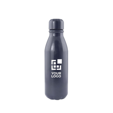 Flasche aus recyceltem Aluminium mit passendem Deckel, 550 ml