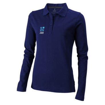 Damen Poloshirt aus Baumwolle, 180 g/m2, Elevate Life