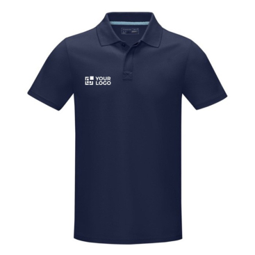 Herren-Polo aus Bio-Baumwolle, 180 g/m2, Elevate NXT