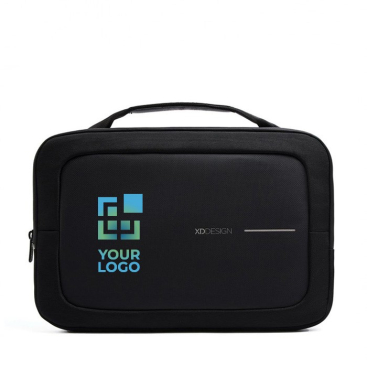 Laptoptasche aus RPET mit wasserabweisender Oberfläche, 14''