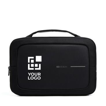 Laptoptasche aus RPET mit wasserabweisender Oberfläche, 16''