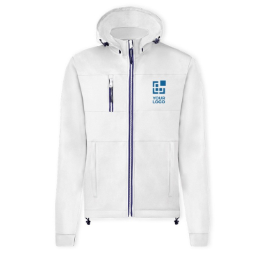 Softshell-Jacke mit hohem Kragen mit Mikrofleece-Innenseite, 300 g/m²