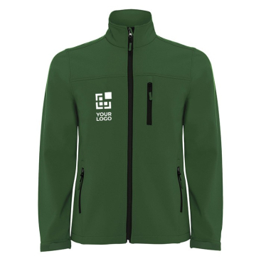 Herren-Softshelljacke aus Polyester, 300 g/m², Roly