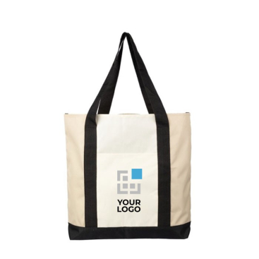 RPET-Tasche mit Verschluss oben und Fronttasche