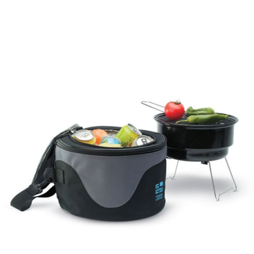Kühltasche mit Grill innen als Werbegeschenk bedrucken, 3 L