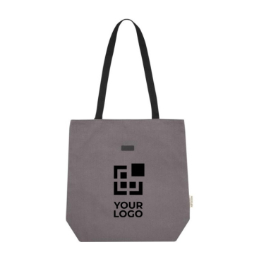 Tasche mit langen Henkeln für PC aus recycelter Baumwolle, 15"
