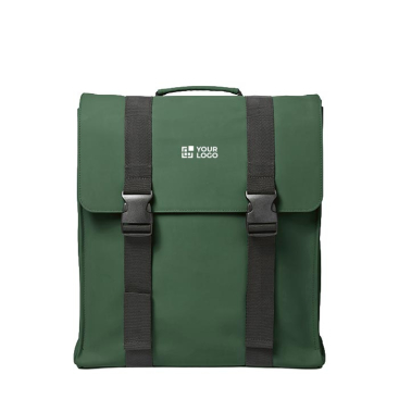 Rucksack aus recyceltem Kunstleder und Kunststoff für 17-Zoll-Laptops