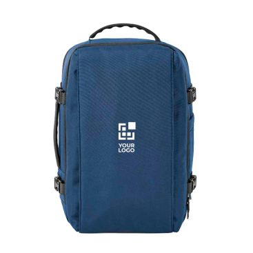 Wasserabweisender Kabinenrucksack aus recyceltem Kunststoff für Laptops, 20 l