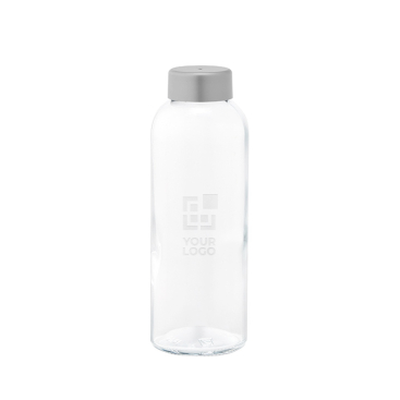 Glasflasche hergestellt in Europa mit auslaufsicherem Deckel 500 ml