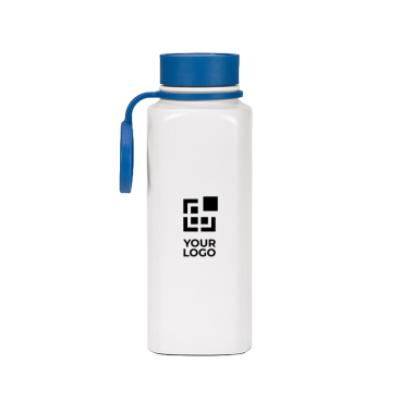 Flasche aus recyceltem Edelstahl mit 360°-Druckverschluss, 750 ml