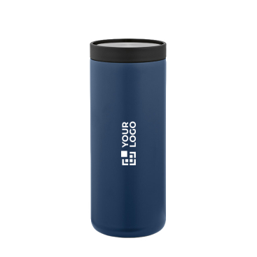 Doppelwandiger Reisebecher aus recyceltem Edelstahl, 500 ml
